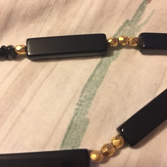 crystal  necklace like new  18kt - Picture 5 of 8